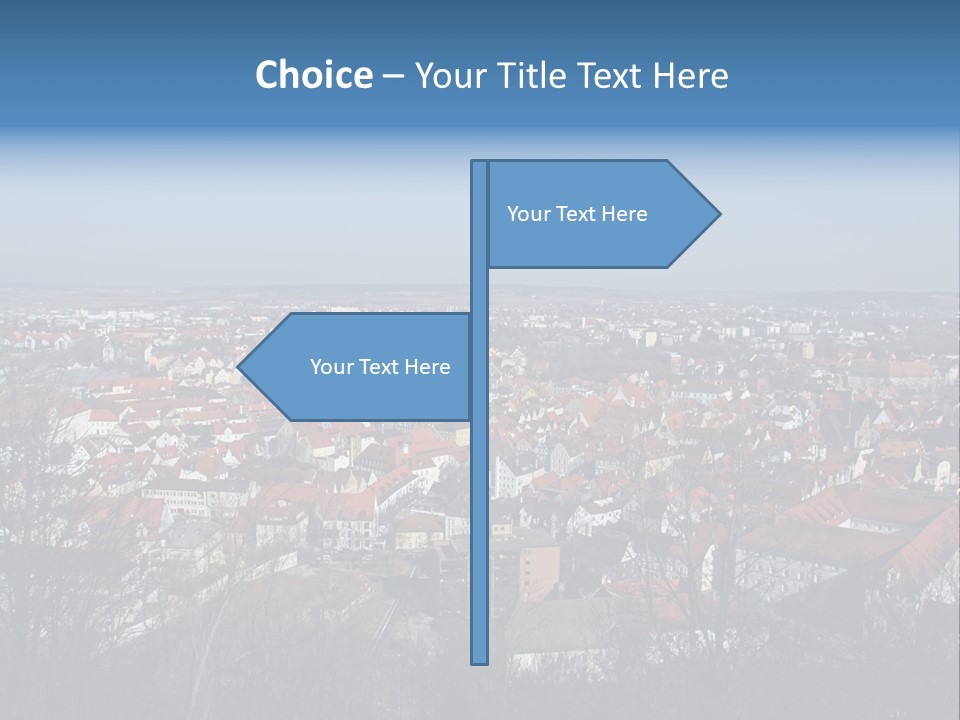 Watch History Clouds PowerPoint Template