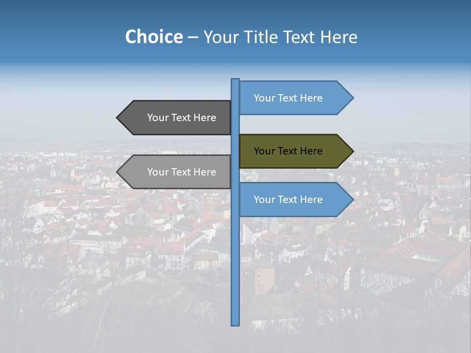 Watch History Clouds PowerPoint Template