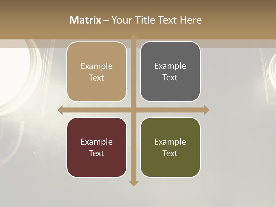 Lit Cinema Theatrical PowerPoint Template