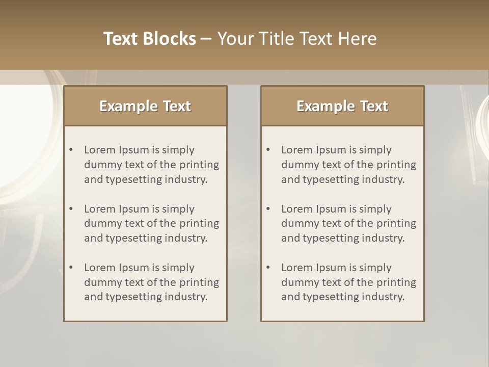 Lit Cinema Theatrical PowerPoint Template