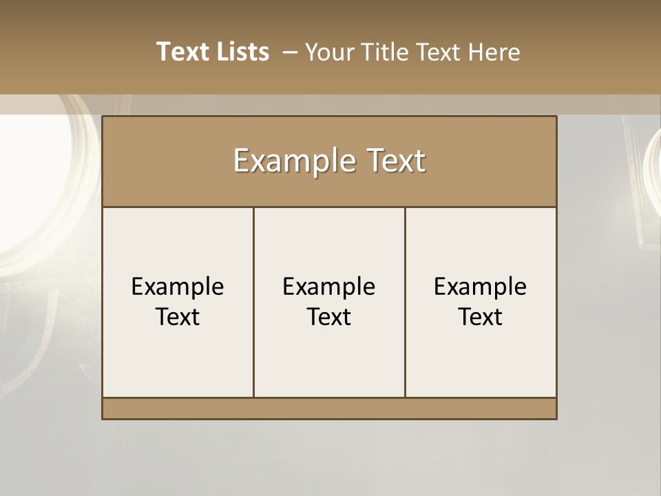 Lit Cinema Theatrical PowerPoint Template