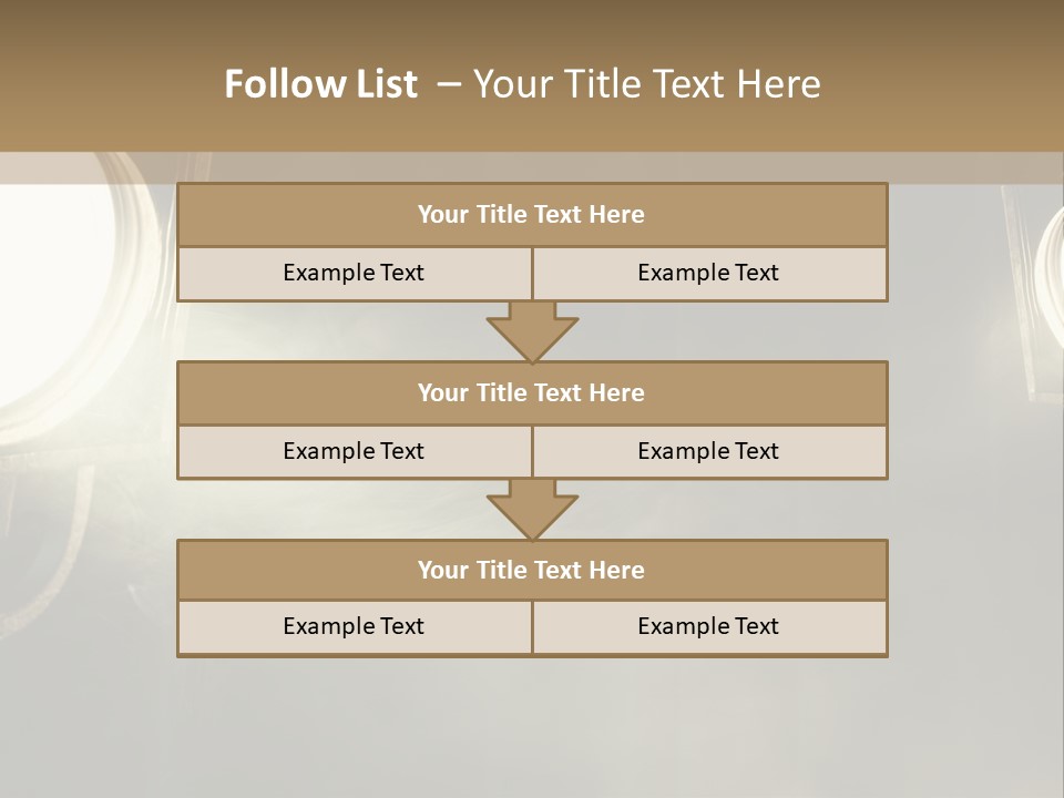 Lit Cinema Theatrical PowerPoint Template