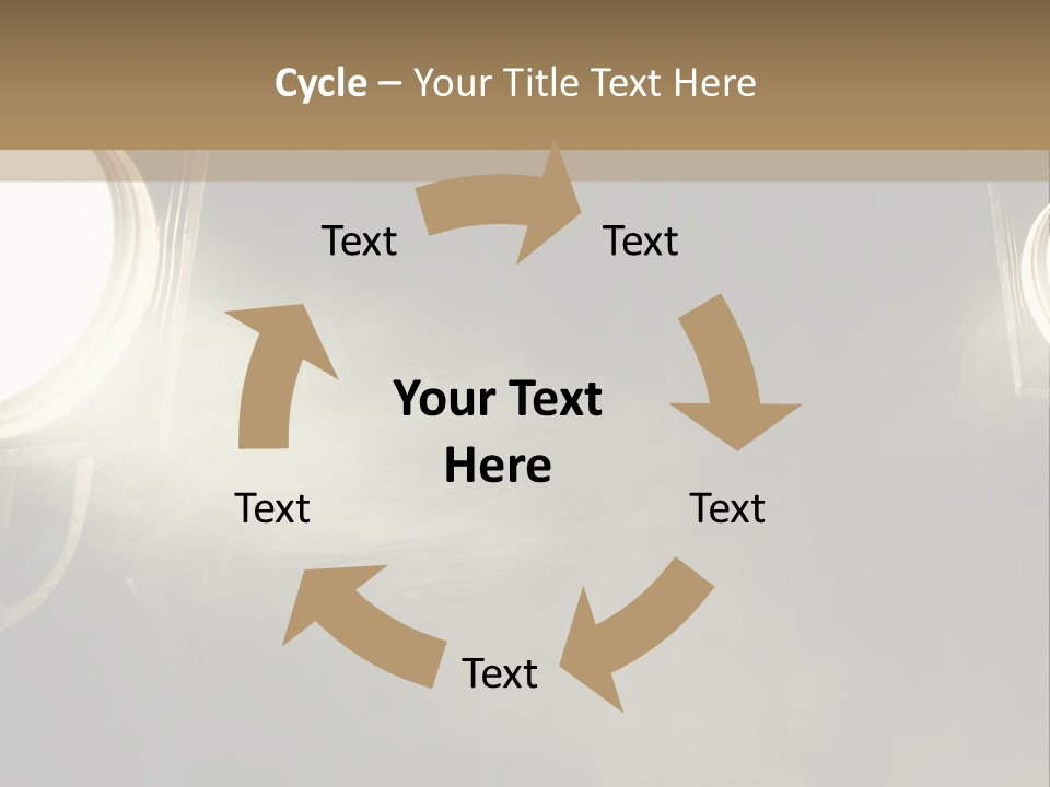 Lit Cinema Theatrical PowerPoint Template