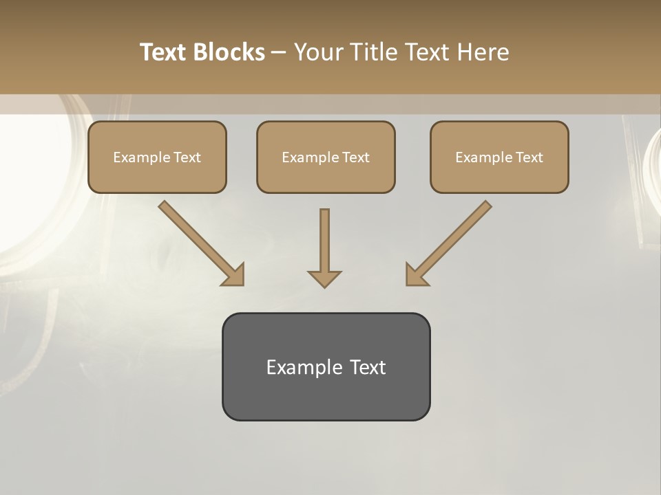 Lit Cinema Theatrical PowerPoint Template