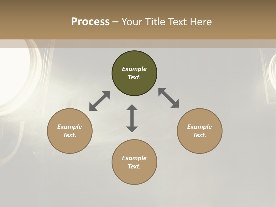 Lit Cinema Theatrical PowerPoint Template