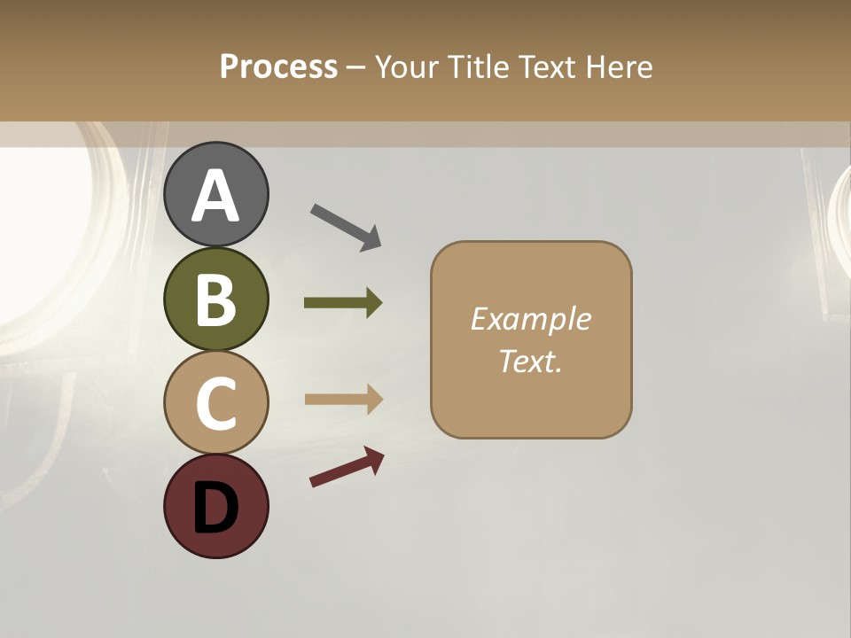 Lit Cinema Theatrical PowerPoint Template
