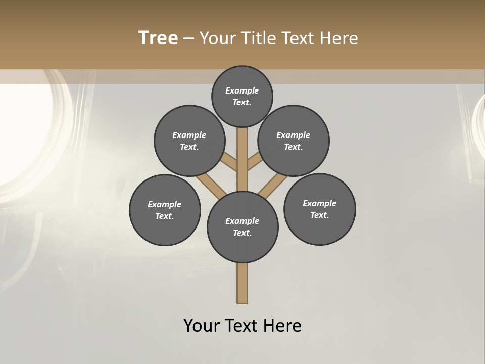 Lit Cinema Theatrical PowerPoint Template