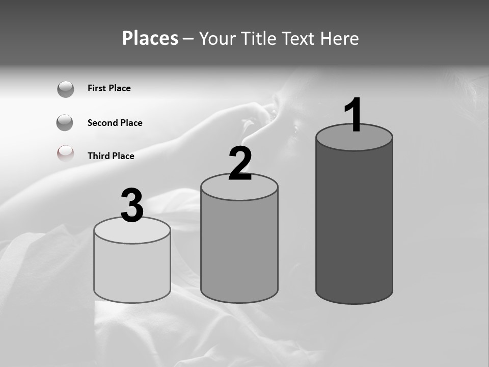 Sad Children Mobile PowerPoint Template