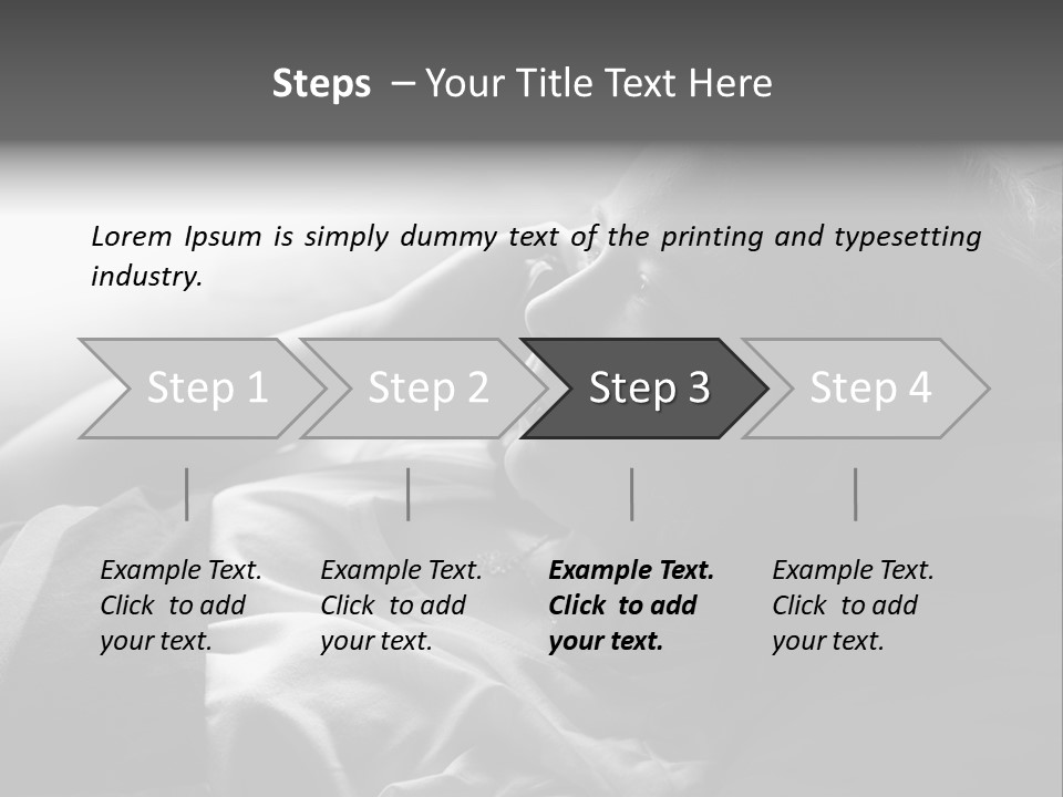 Sad Children Mobile PowerPoint Template