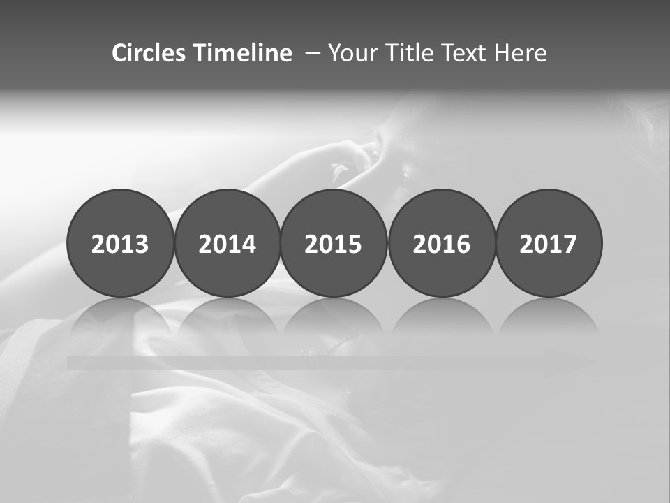 Sad Children Mobile PowerPoint Template