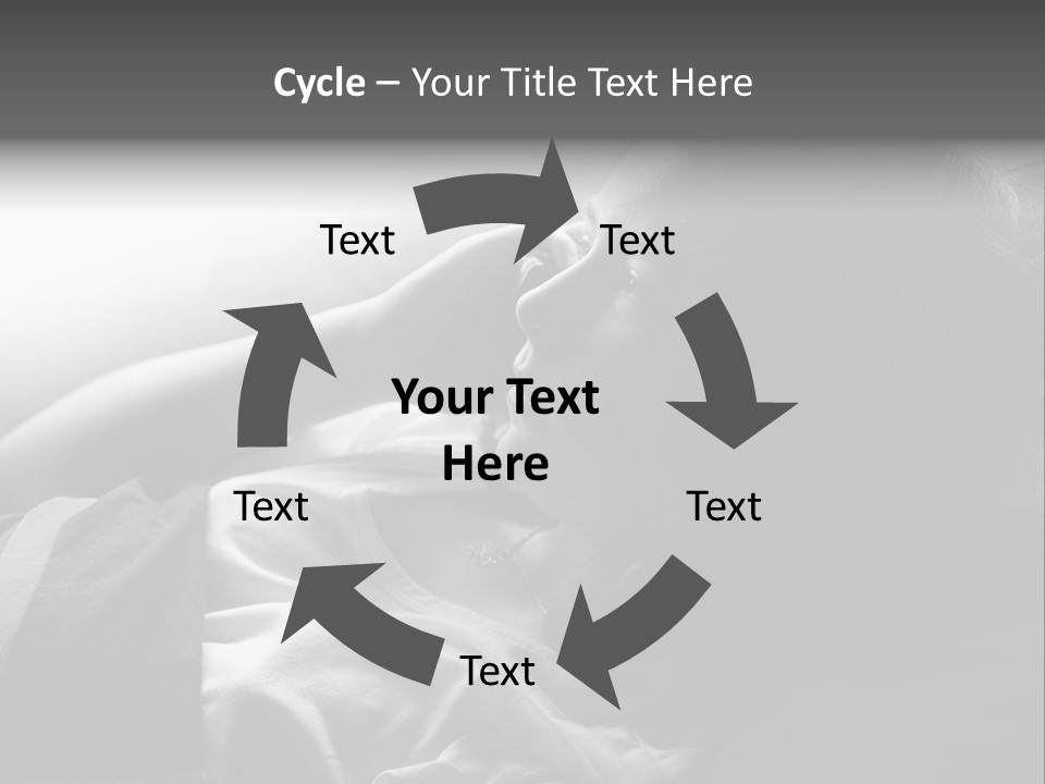 Sad Children Mobile PowerPoint Template