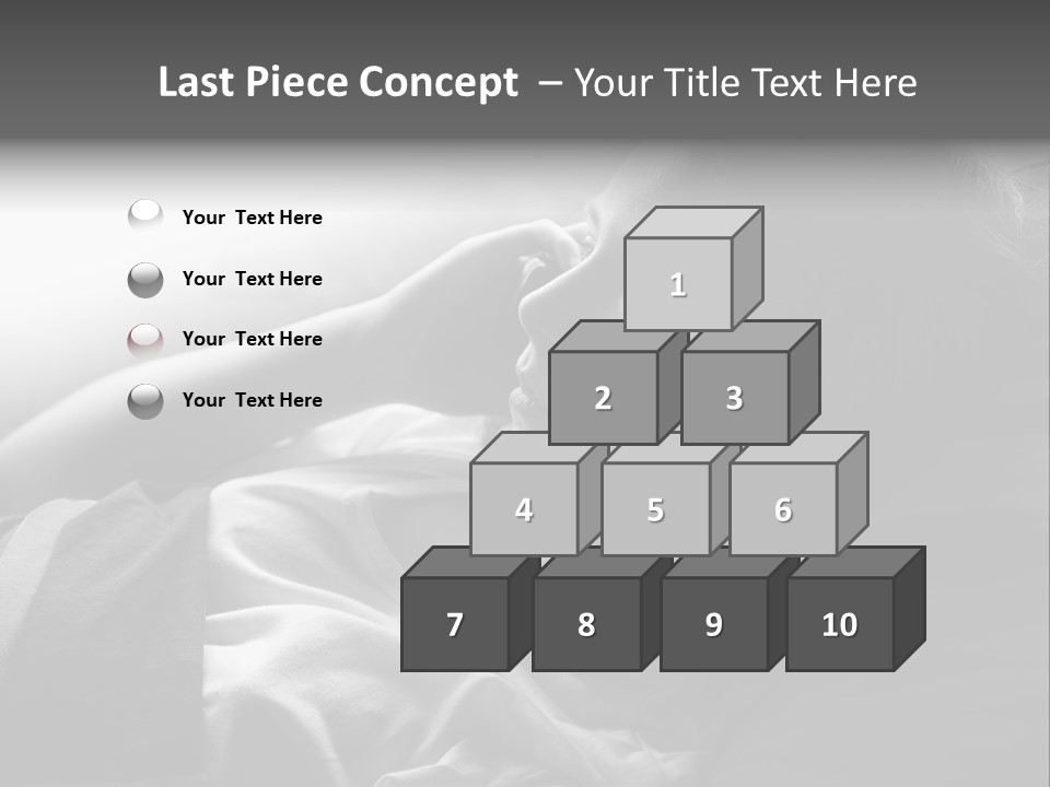 Sad Children Mobile PowerPoint Template