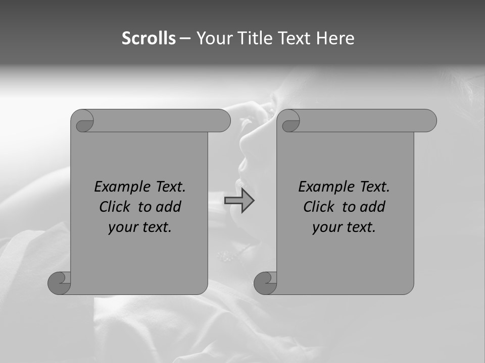 Sad Children Mobile PowerPoint Template