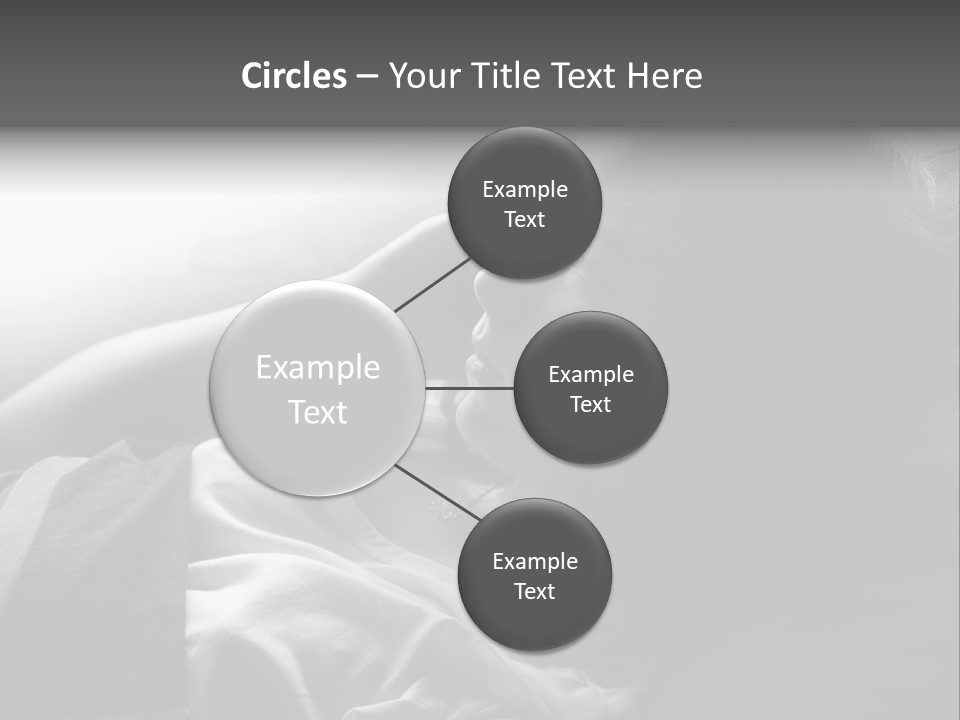 Sad Children Mobile PowerPoint Template