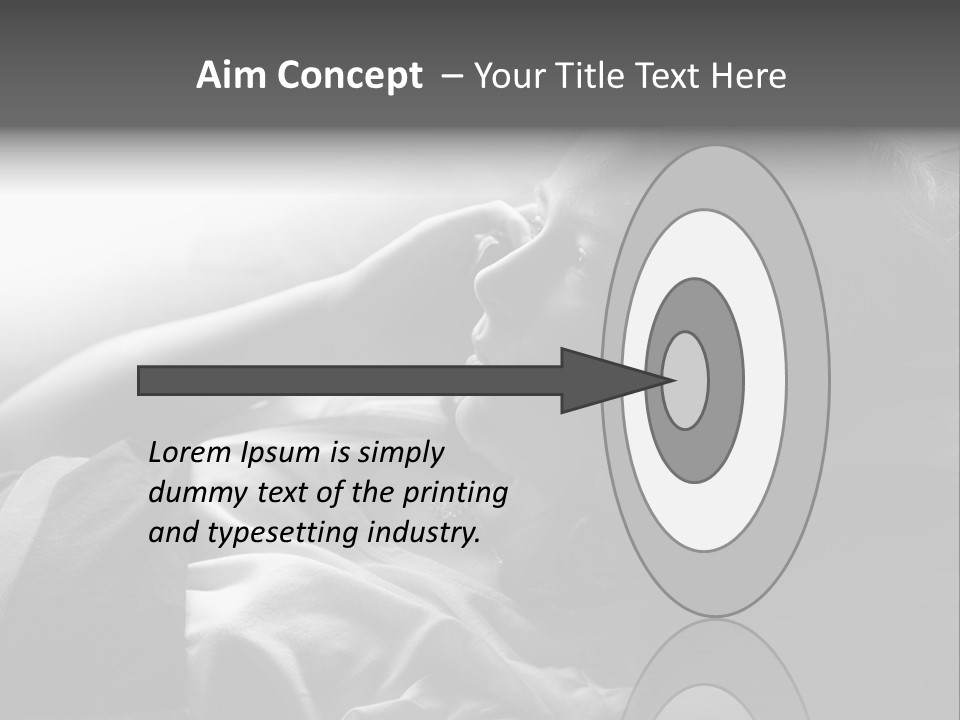 Sad Children Mobile PowerPoint Template