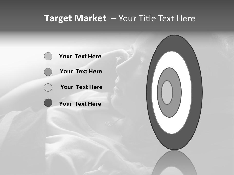 Sad Children Mobile PowerPoint Template