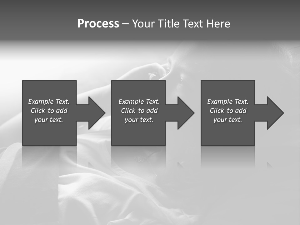 Sad Children Mobile PowerPoint Template
