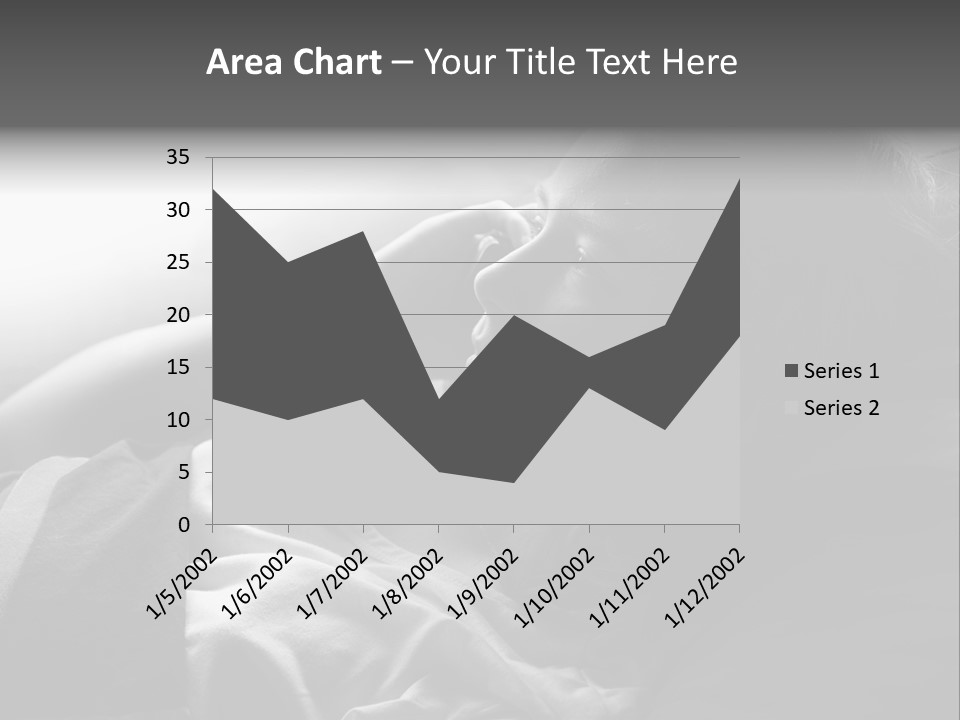 Sad Children Mobile PowerPoint Template