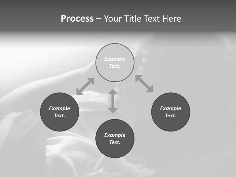 Sad Children Mobile PowerPoint Template