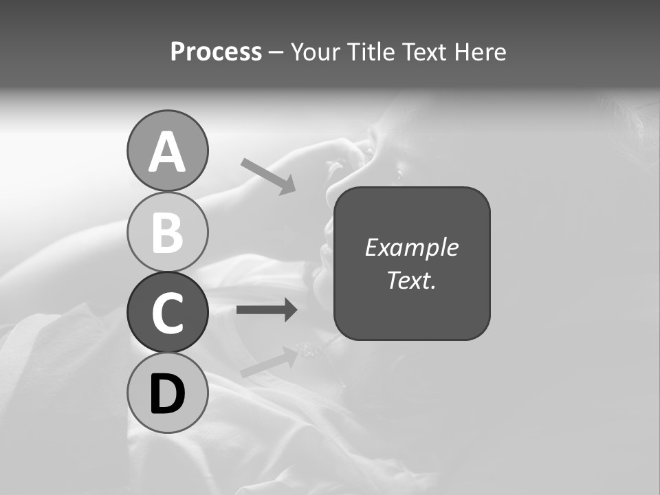 Sad Children Mobile PowerPoint Template