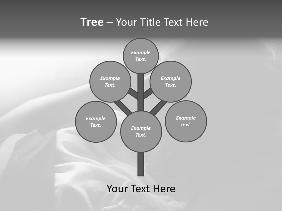 Sad Children Mobile PowerPoint Template