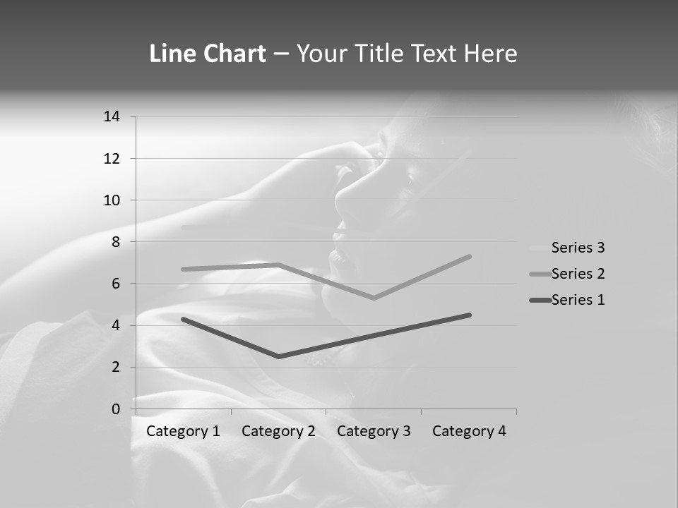 Sad Children Mobile PowerPoint Template