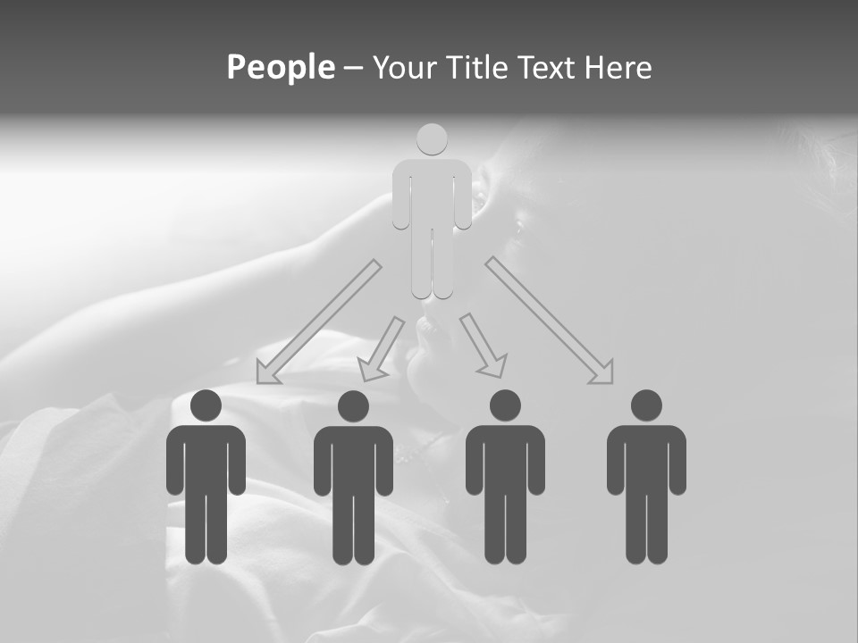 Sad Children Mobile PowerPoint Template