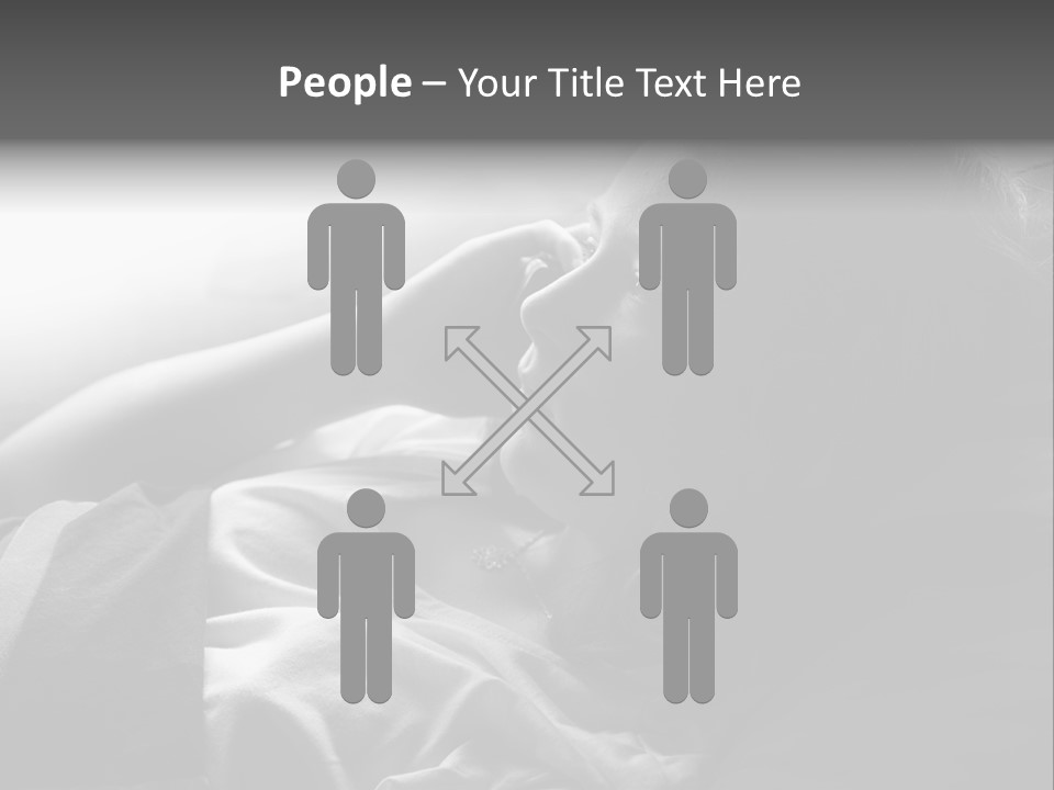 Sad Children Mobile PowerPoint Template