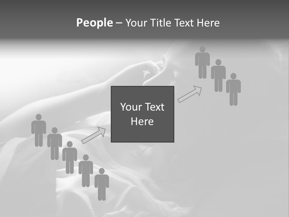 Sad Children Mobile PowerPoint Template