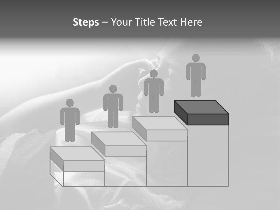 Sad Children Mobile PowerPoint Template