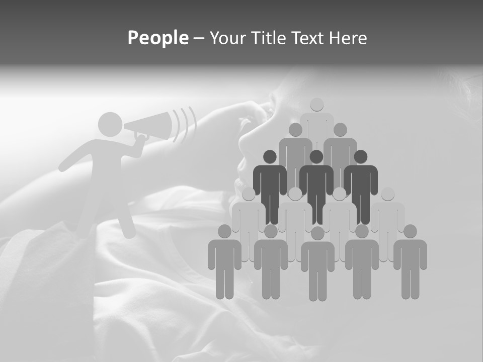 Sad Children Mobile PowerPoint Template