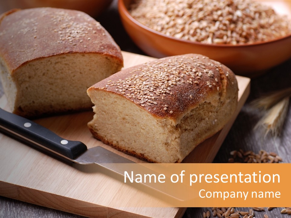 Bakery Food Traditional PowerPoint Template