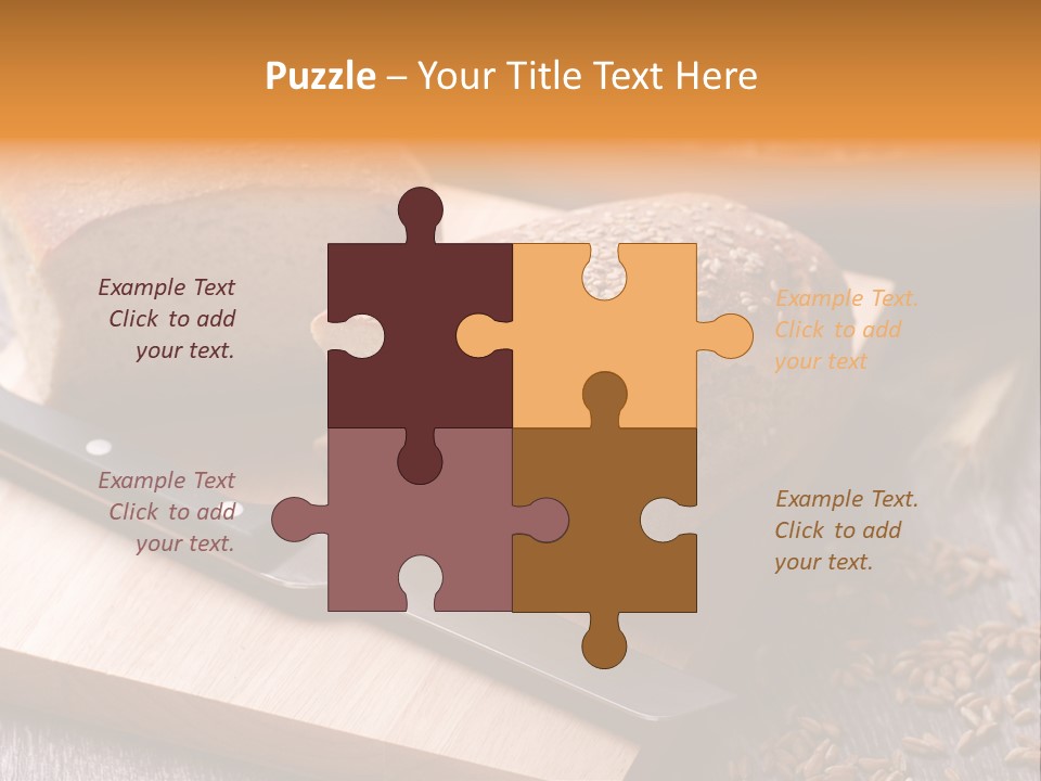 Bakery Food Traditional PowerPoint Template