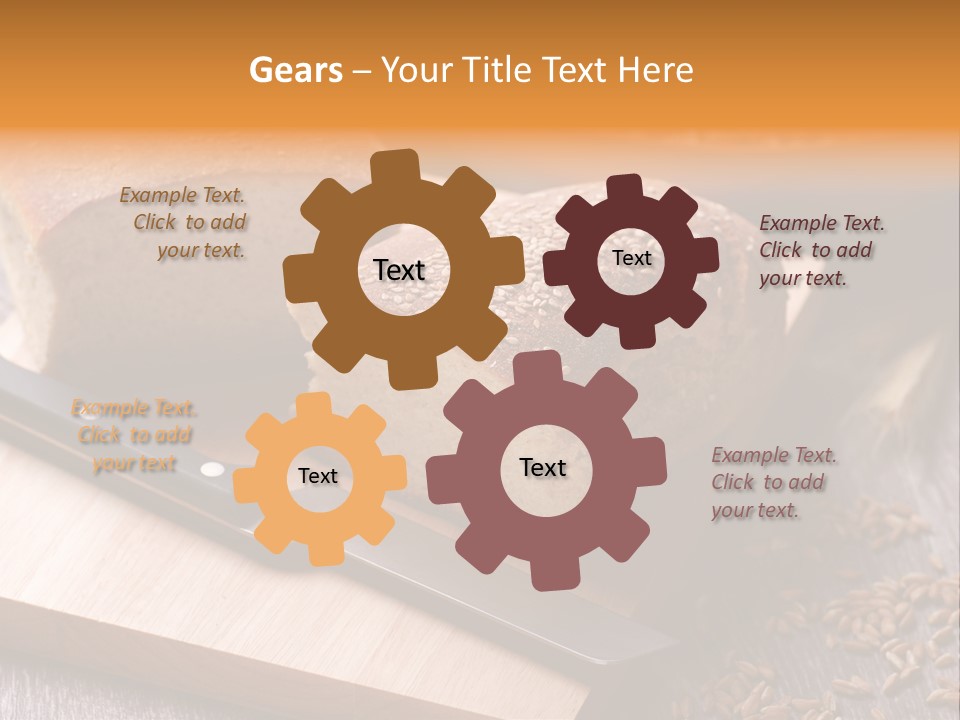 Bakery Food Traditional PowerPoint Template