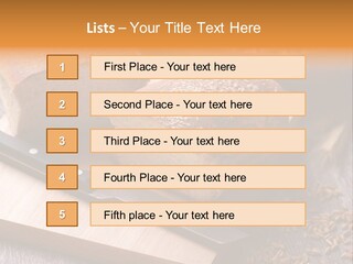 Bakery Food Traditional PowerPoint Template