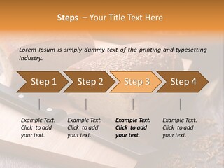 Bakery Food Traditional PowerPoint Template