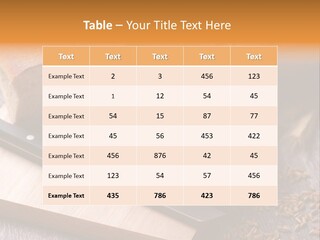 Bakery Food Traditional PowerPoint Template