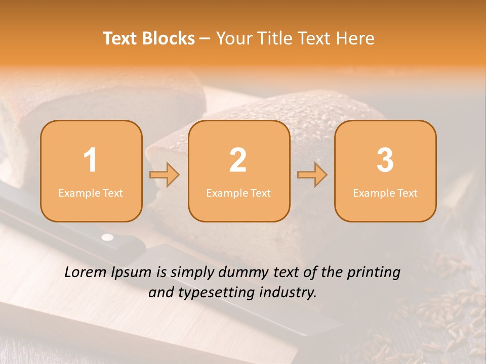 Bakery Food Traditional PowerPoint Template