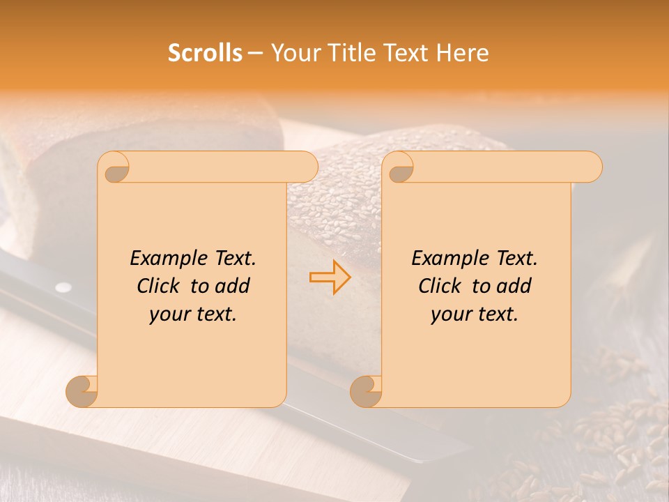 Bakery Food Traditional PowerPoint Template