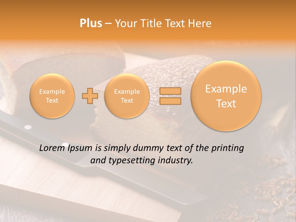 Bakery Food Traditional PowerPoint Template