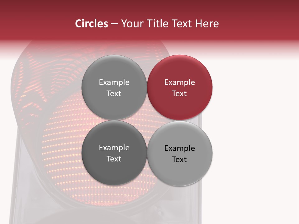 Regulate Yellow Red PowerPoint Template