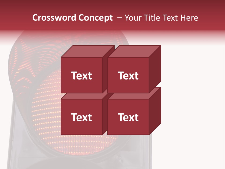 Regulate Yellow Red PowerPoint Template