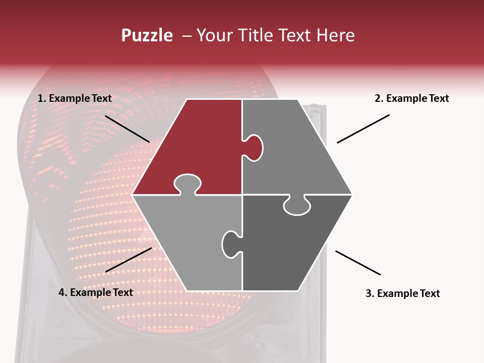 Regulate Yellow Red PowerPoint Template