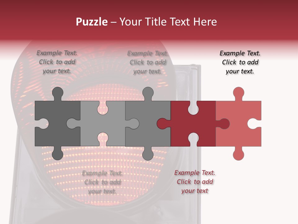 Regulate Yellow Red PowerPoint Template