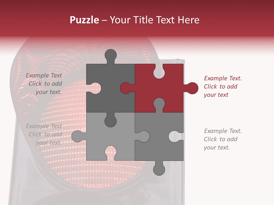 Regulate Yellow Red PowerPoint Template