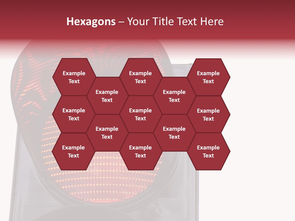 Regulate Yellow Red PowerPoint Template