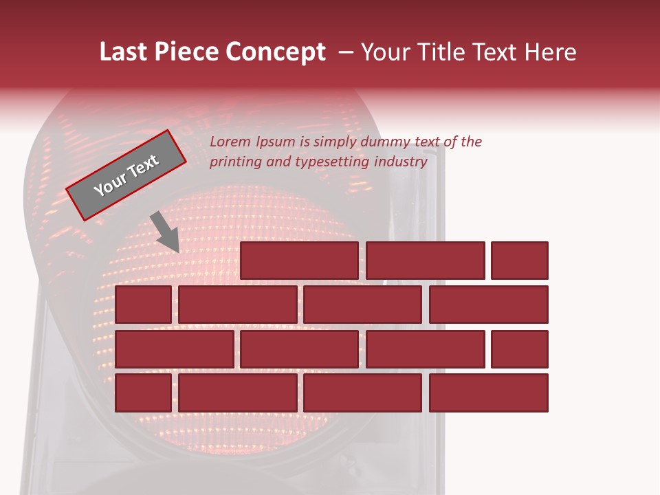 Regulate Yellow Red PowerPoint Template