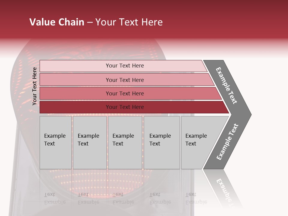 Regulate Yellow Red PowerPoint Template