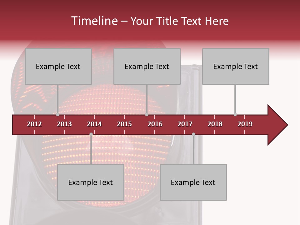 Regulate Yellow Red PowerPoint Template