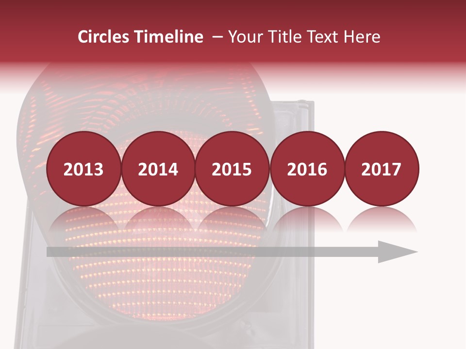 Regulate Yellow Red PowerPoint Template